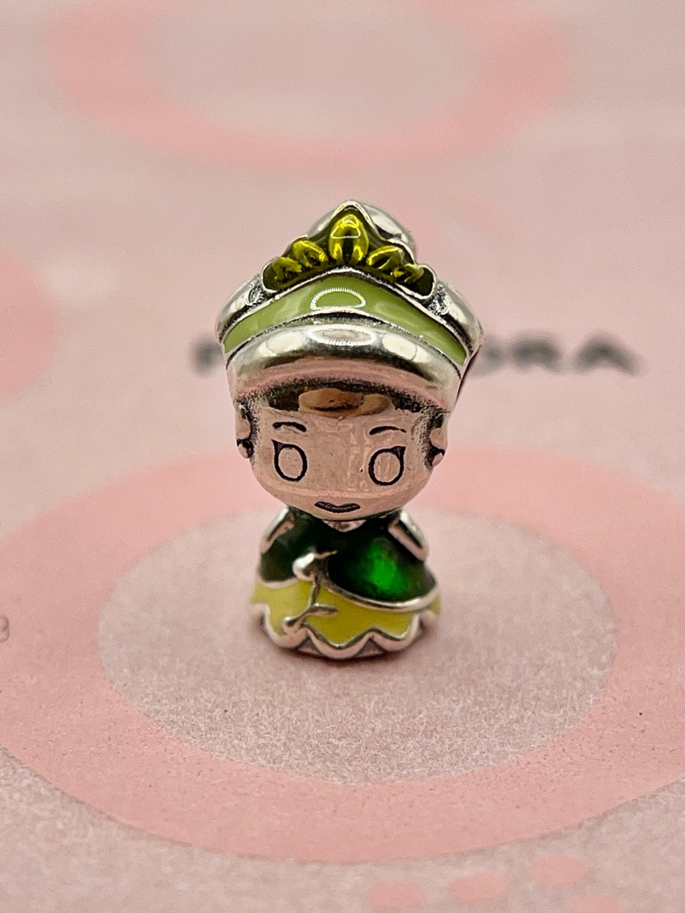 Pandora Disney Princess Tiana Sterling Silver Charm